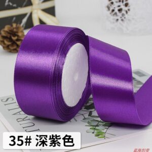CINTA SATIN MORADO 4 CM / 22.8 METROS